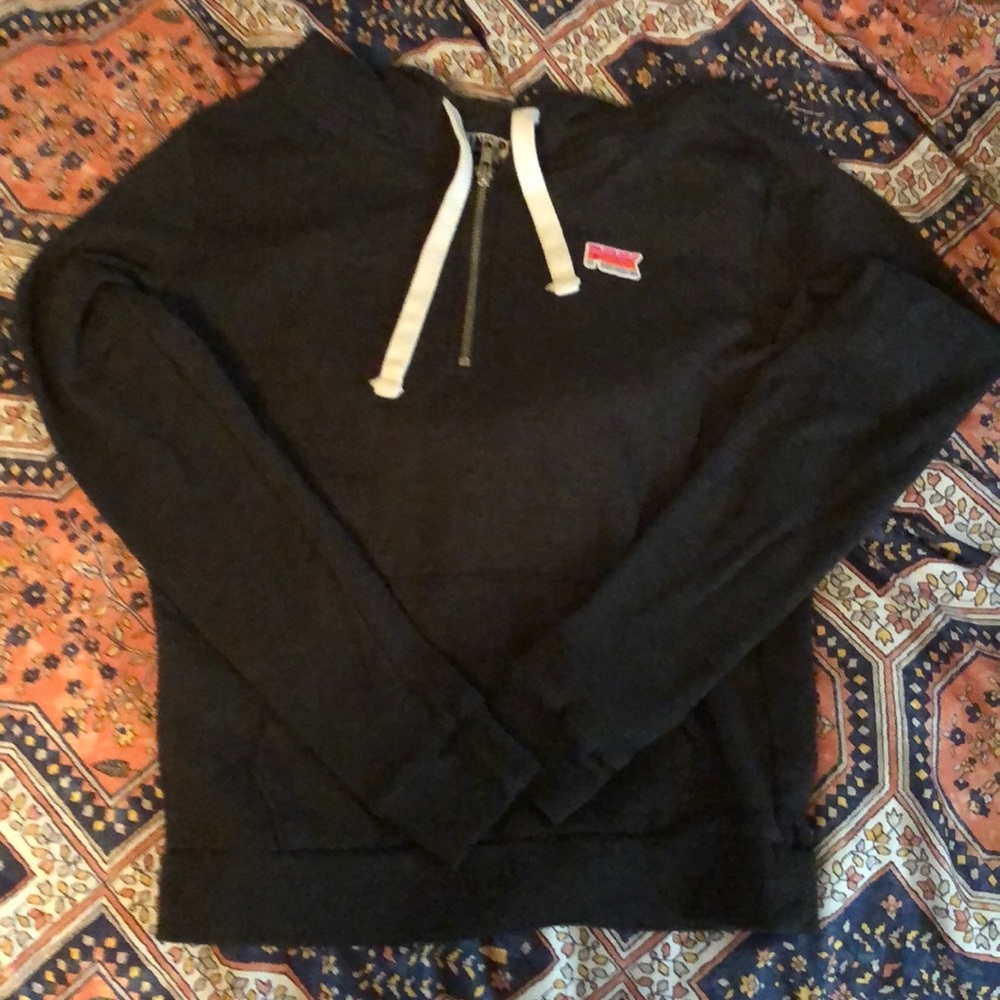 VS Pink Quarter Zip Hoodie